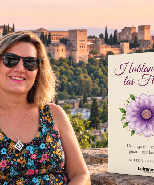 Soledad Aparicio Ferrer convierte su proceso de sanación en “Hablando con las Flores”, un viaje interior guiado por la poesía y la naturaleza