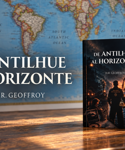 H.R. Geoffroy publica “De Antilhue al horizonte”, el testimonio de un niño que partió de la mayor pobreza y llegó a la cima de su profesión